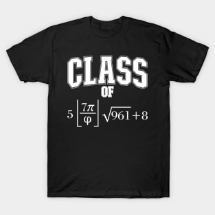 Class Of 2023 School Mathematics Calculation T-Shirt